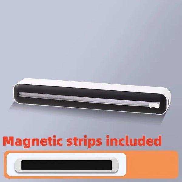 WrapMaster Pro — Magnetic Plastic Wrap Dispenser with Built-In Cutter