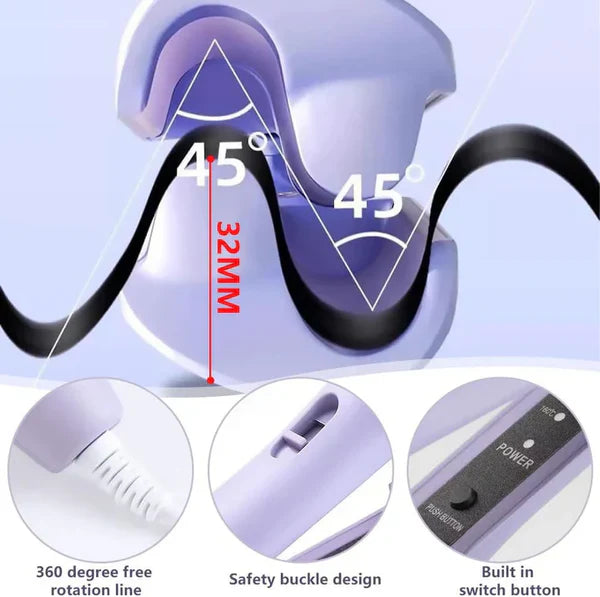 SilkCurl – francouzský natáčecí nástroj pro úpravu hladkých vln ve vlasech