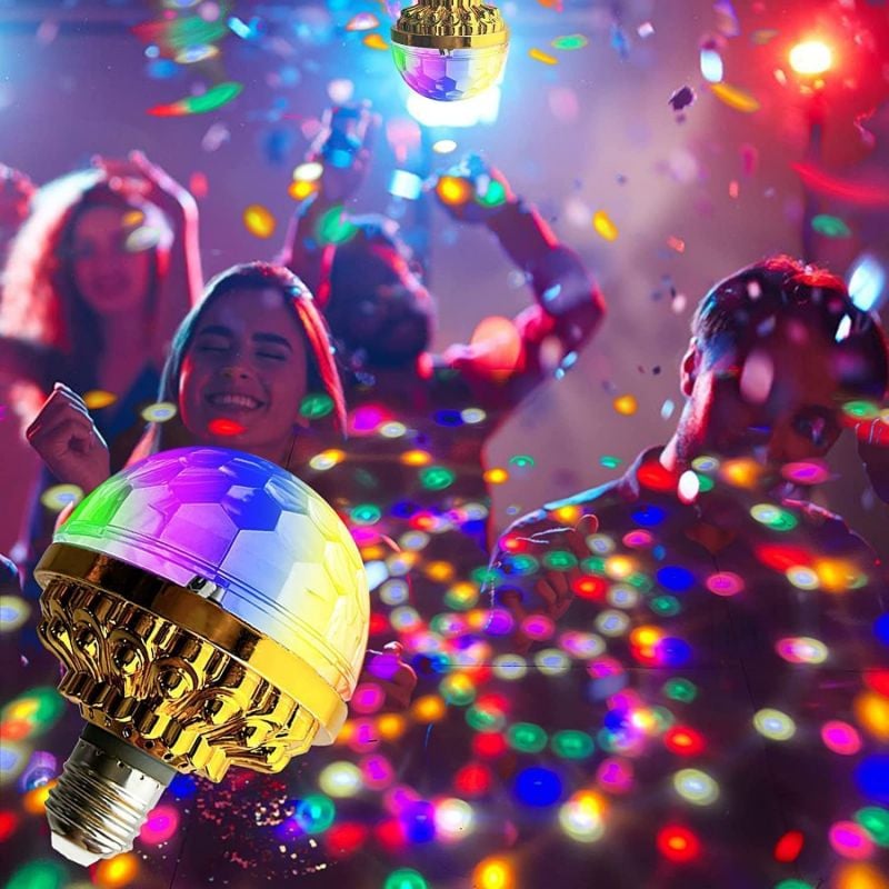 GlowBlast — LED Party Light Bulb with Color Effects for Room & Events