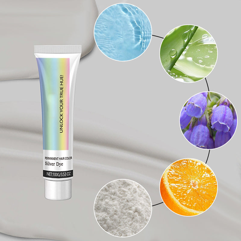SilverLumina - Silver Hair Color Cream for Cool-Tone Finish