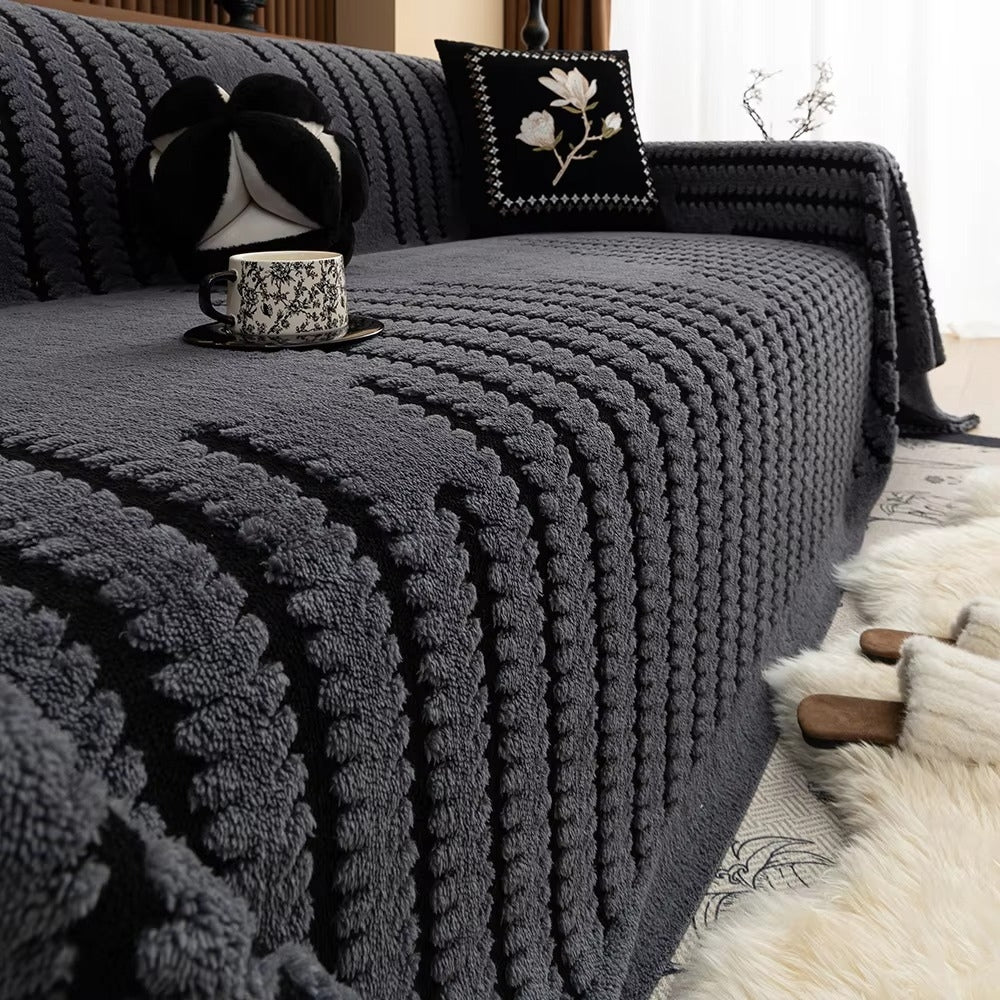 Velvéra Luxe Tufted Sofa Cover