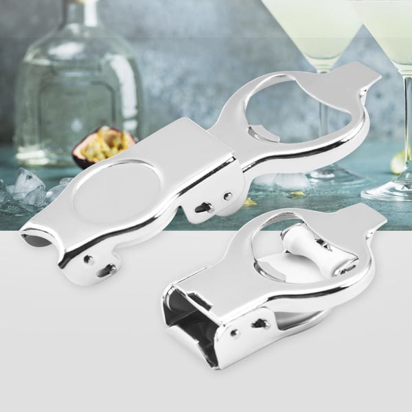 GripSeal — Clip-On Bottle Opener and Pour Spout