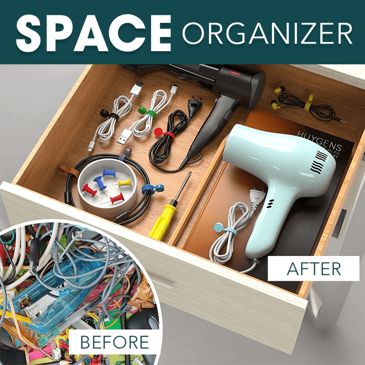 MagnaWrap Okos mágneses kábelkötegelők – Újrahasználható rendező