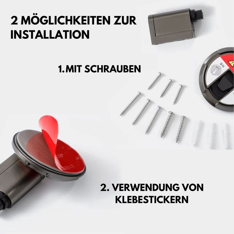 MagnetiHold — Magnetic Door Stopper Floor Mount Door Holder