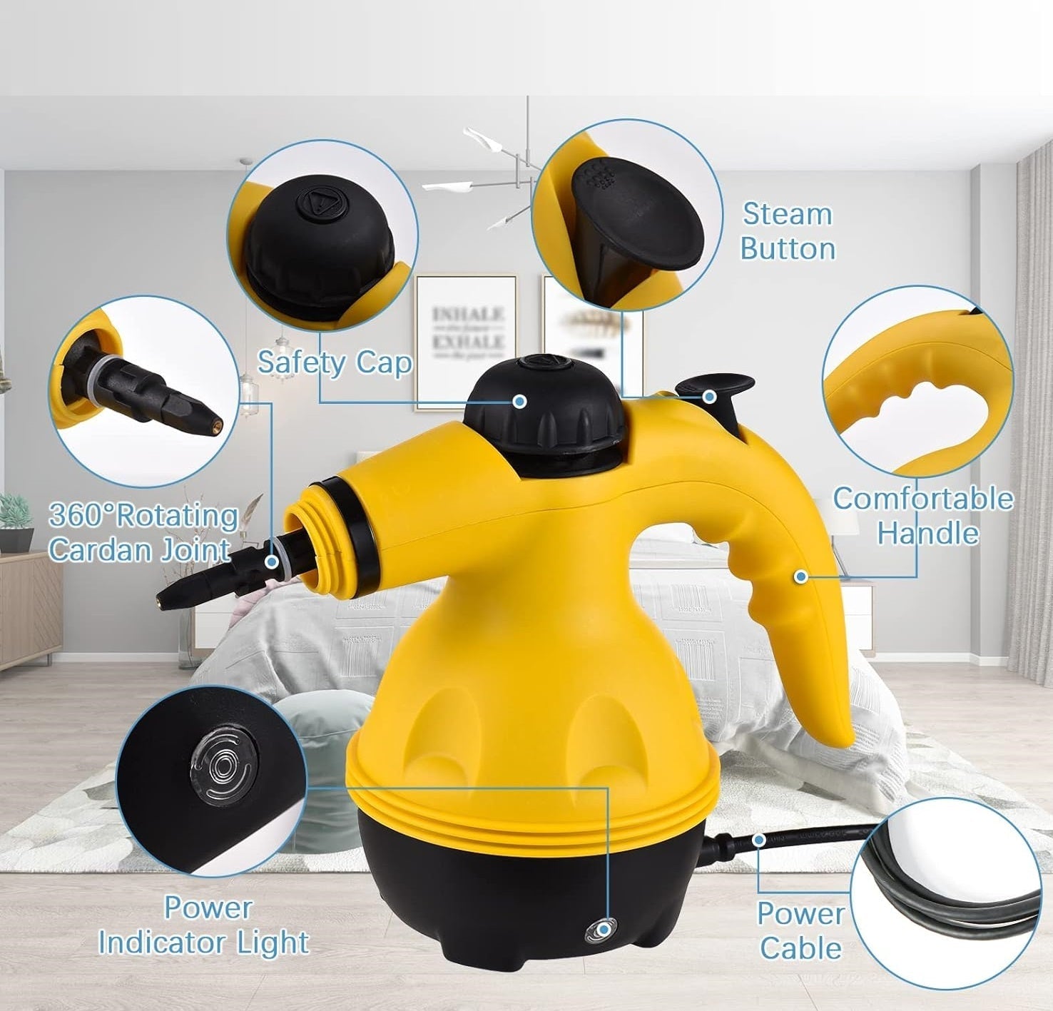 SteamMaster - Handheld Multi-Surface Steam Cleaner