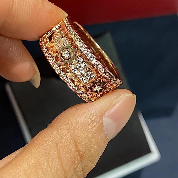 GearRing - Rotary Gear Ring with Spinning Outer Band