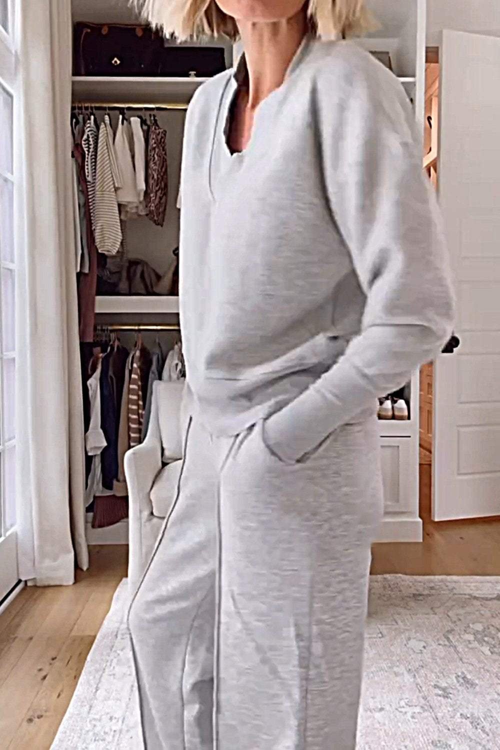 Effortless Elegance Two-Piece Lounge Set