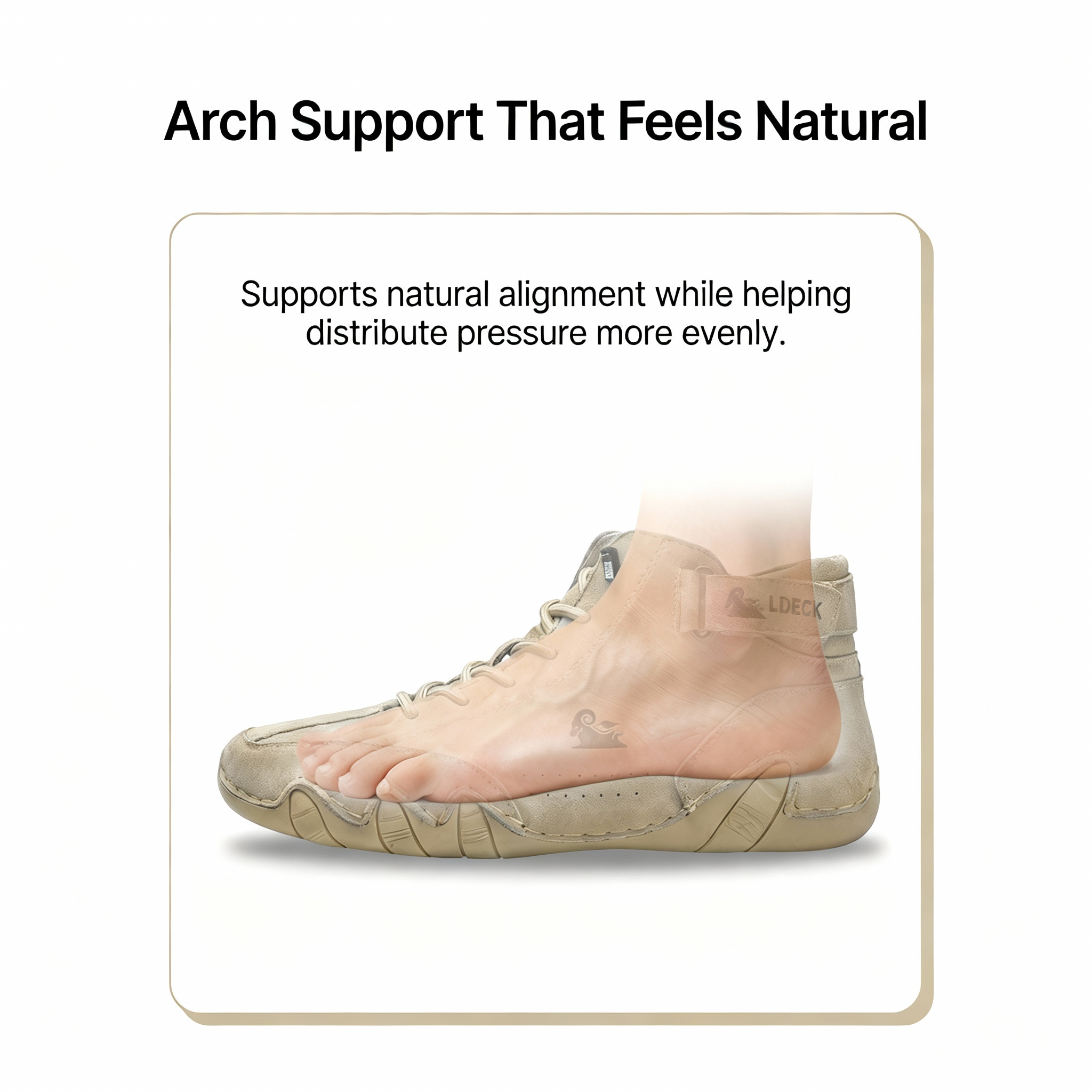 Supportive High-Top Shoes with Stable Heel Design