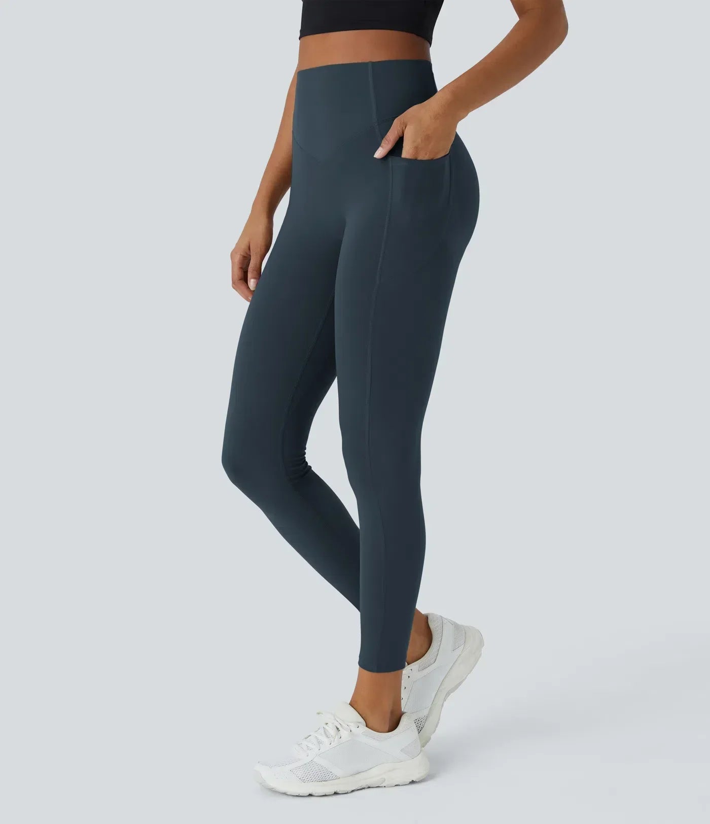 ContourCore - High-Waist Sculpting Leggings with Pockets