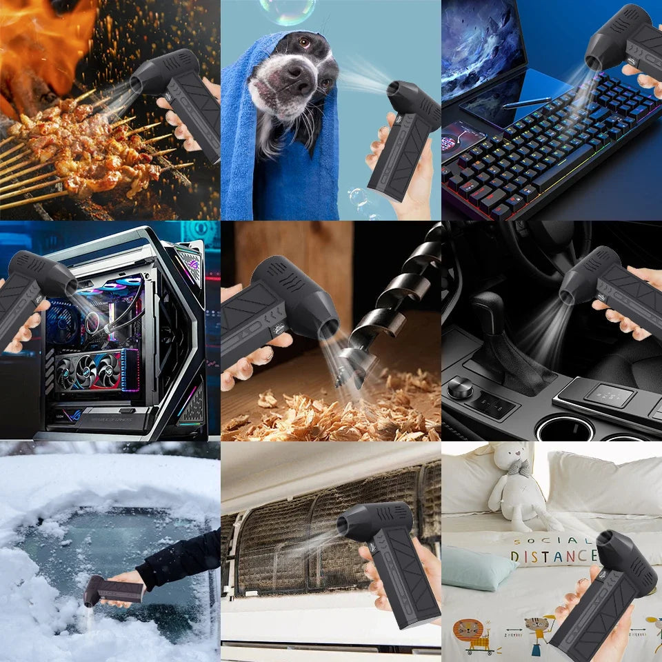 BlizSweep — Ručný odhadzovač snehu s LED svetlom