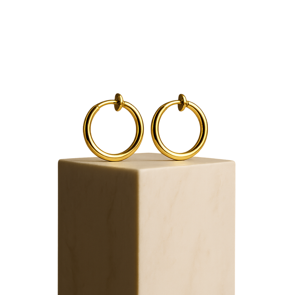 Behúzható kényelmi karika fülbevaló