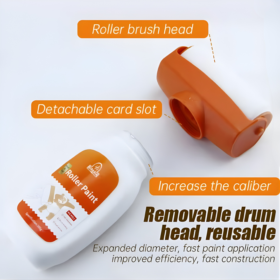 GlowRoller — malířský váleček s integrovaným zásobníkem barvy