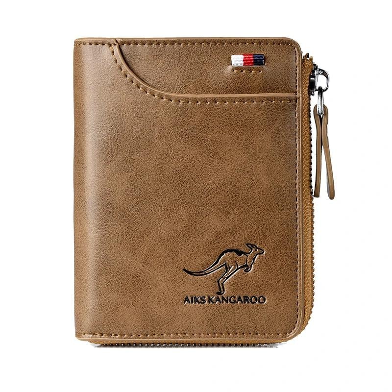 Aegis Compact RFID Blocking Zip Wallet