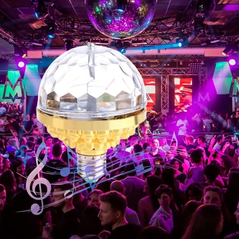 GlowBlast — LED Party Light Bulb with Color Effects for Room & Events