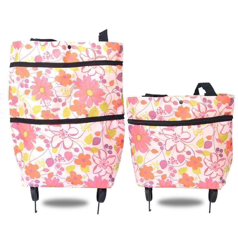 GreenFold – Kompakt, összehajtható kerekes bevásárlótáska