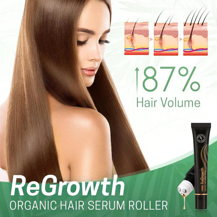 Sérum StrandSurge — Sérum para el crecimiento del cabello con aplicador de rodillo