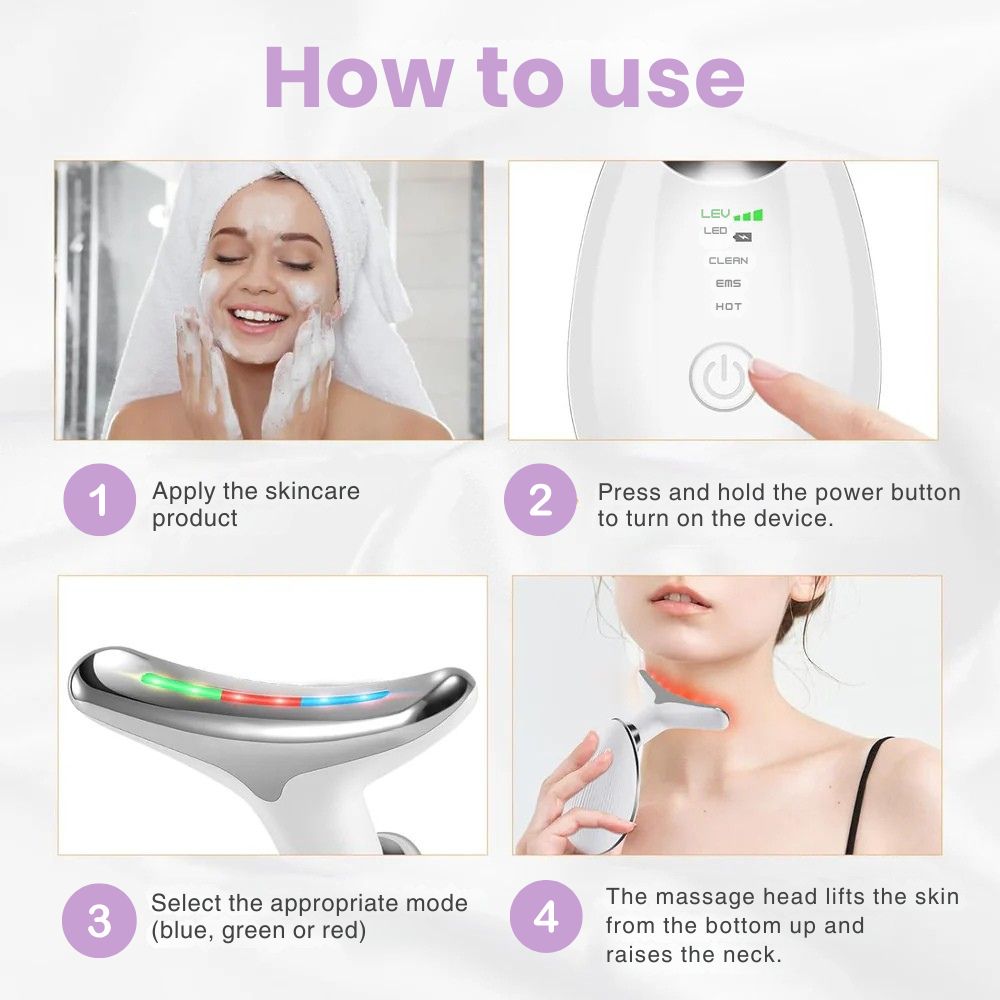 MaxReju - Neck & Facial Massage Device