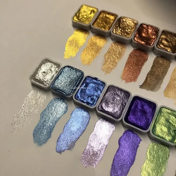 LuminaBurst™ Mineralpigmente — Entfache deine Kunst mit atemberaubenden, strahlenden Farben, die jeden Blick fesseln