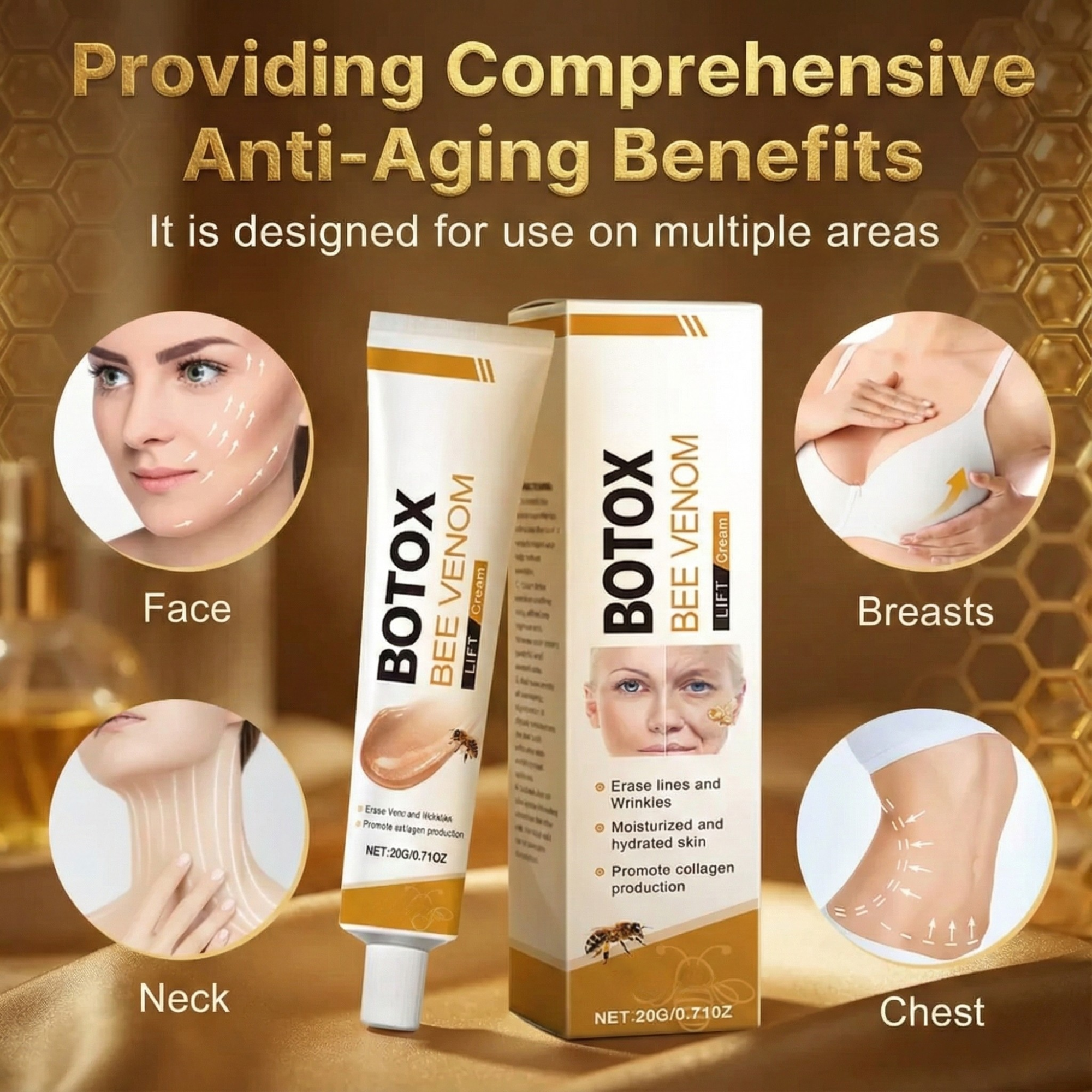 VeluxeLift - Crema reafirmante facial