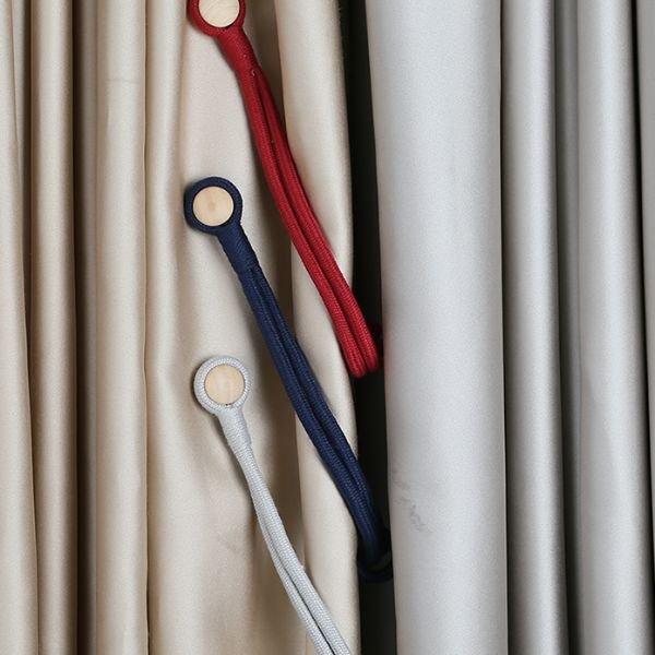 Magnetic Curtain Tiebacks Rope Holders