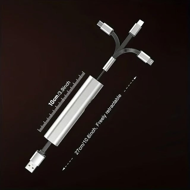 ChargeLink – 3 az 1-ben gyorstöltő kábel