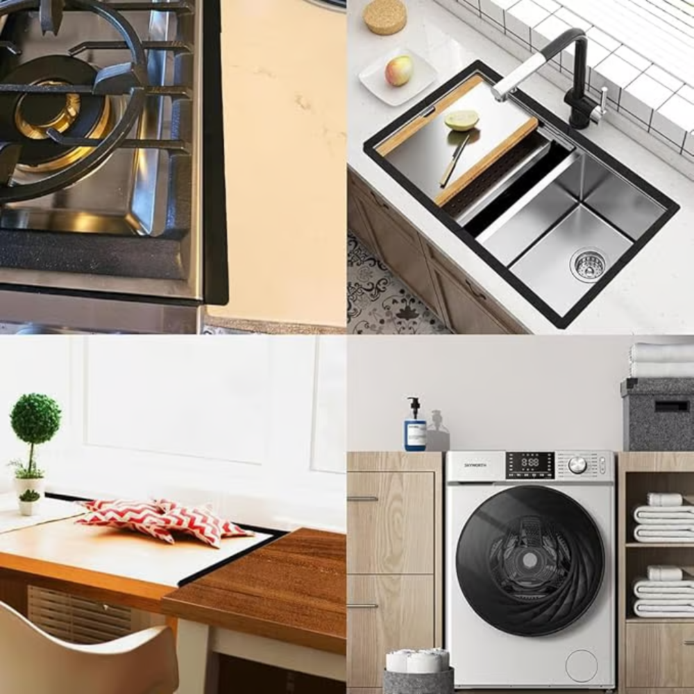 GlideSeal — Spune adio mizeriei din bucătărie și salută curățenia fără efort