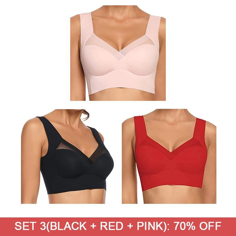 Seamless Push-Up Wireless Bra