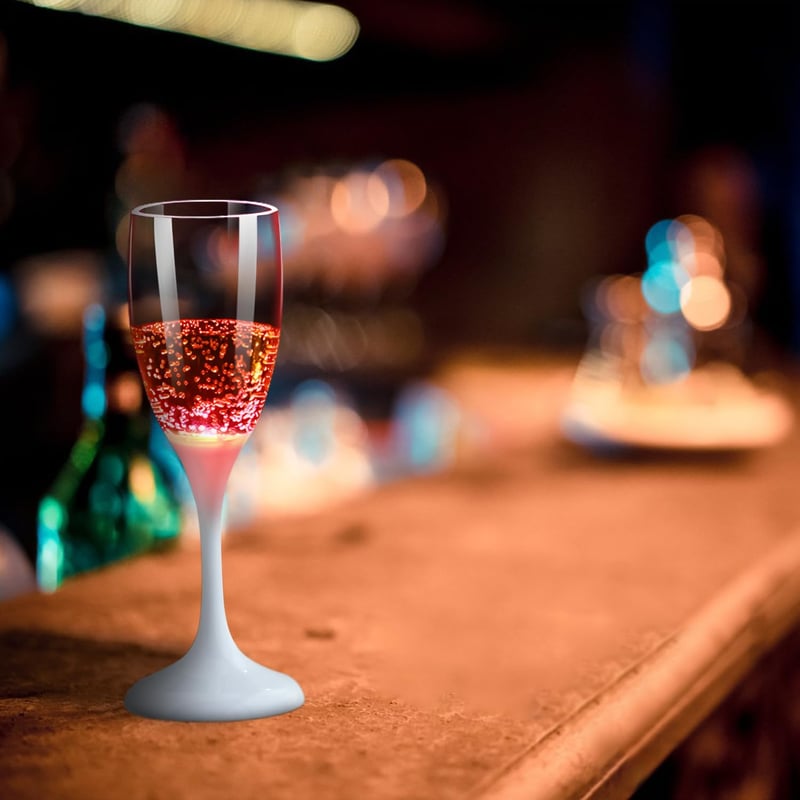 Ensemble de flûtes à champagne de fête lumineuses TwilightSip