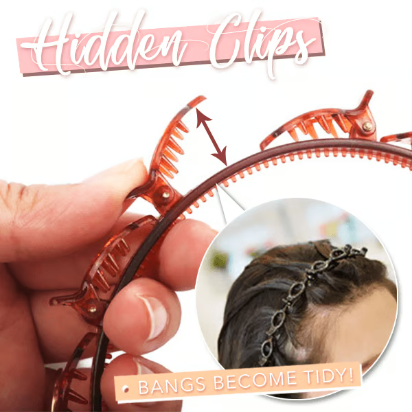 BangiTwist – sponka na úpravu dvou pramenů ofiny