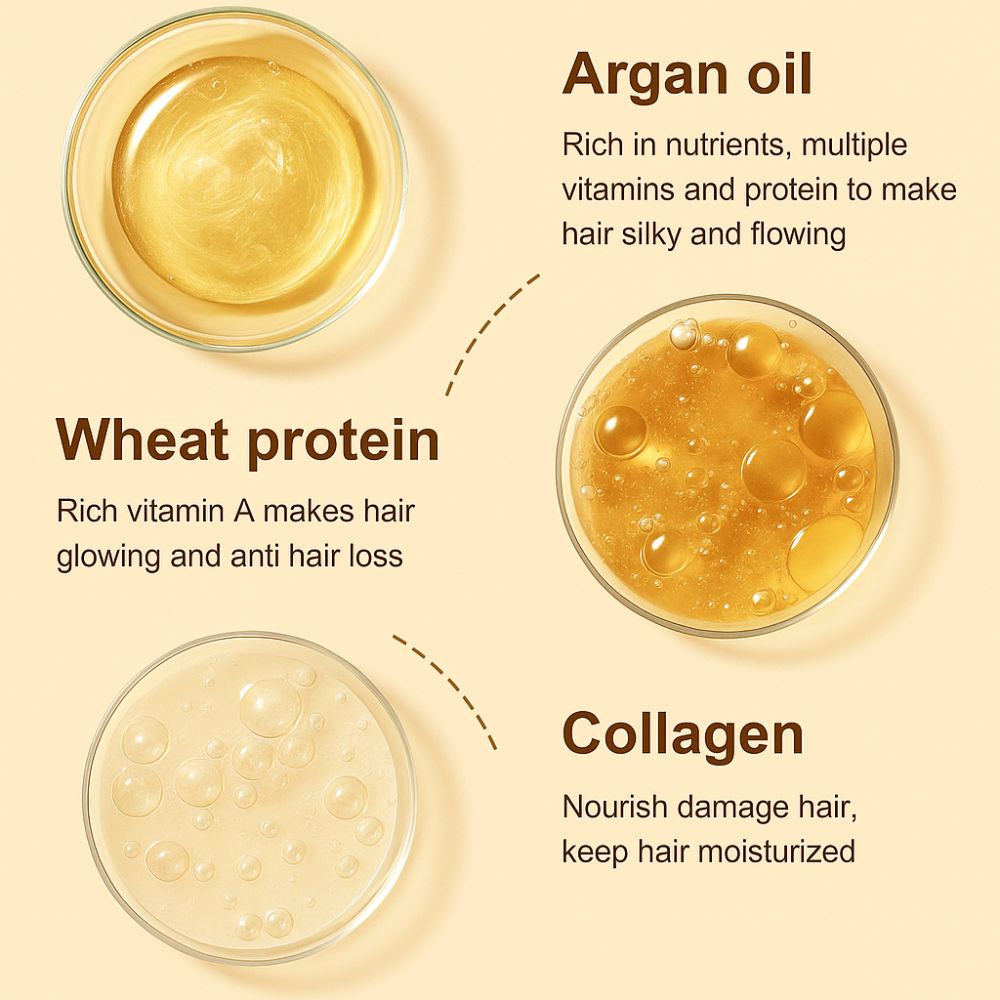 SilkShine keratinová maska na vlasy | Péče pro hladké a lesklé vlasy