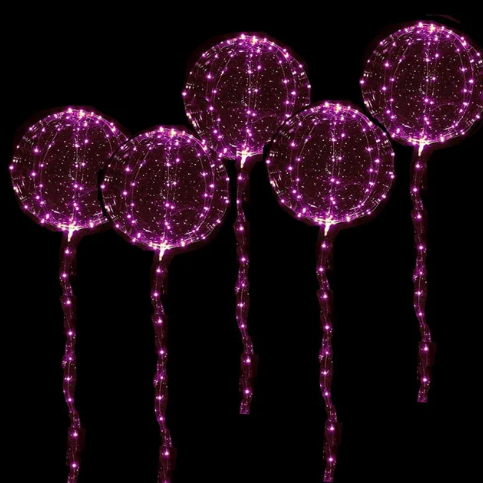 Balon de petrecere – decorațiune cu balon luminos cu LED-uri