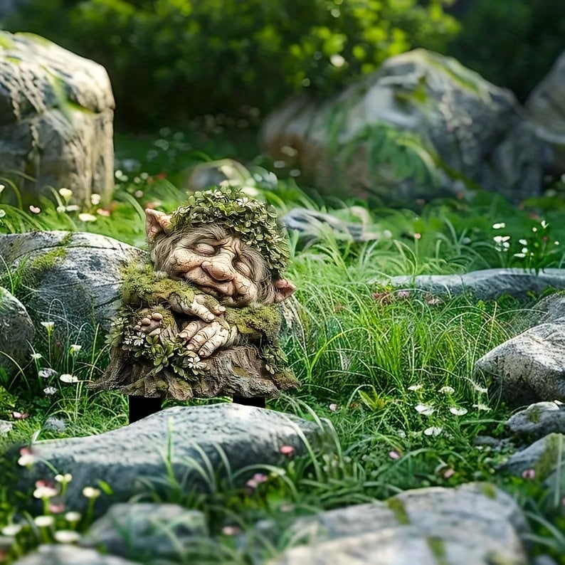 MysticBloom - Piquet decorativo da giardino incantato per esterni