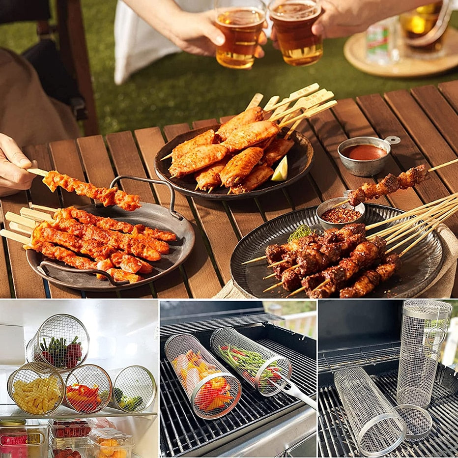 GrillSphere — ステンレス製バーベキューグリルバスケット