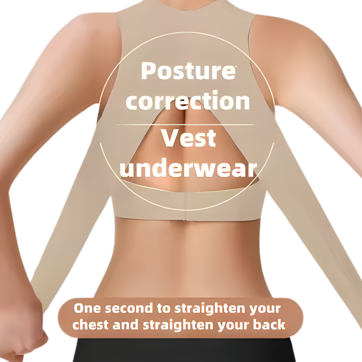 AlignaLift-rintaliivi — ryhtiä tukeva, langaton kohottava rintaliivi ja selkätuki