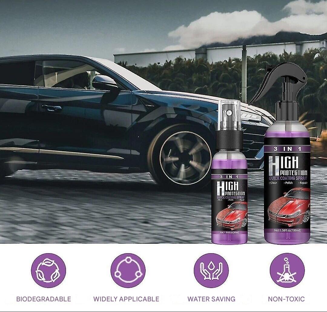 3-in-1 CarSpray - Car Cleaner