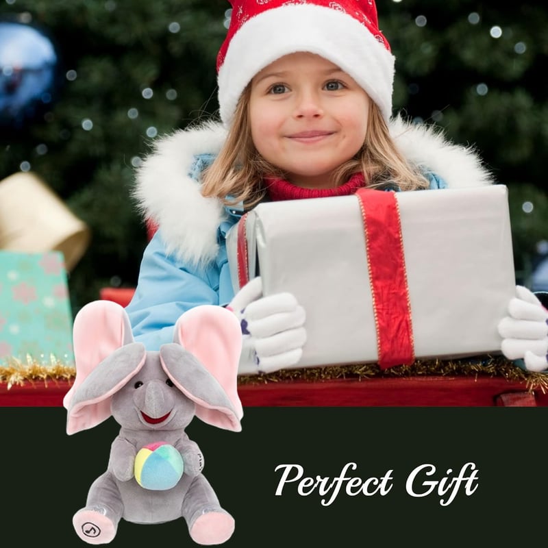 MelodyHugs – Zenélő elefánt plüssjáték