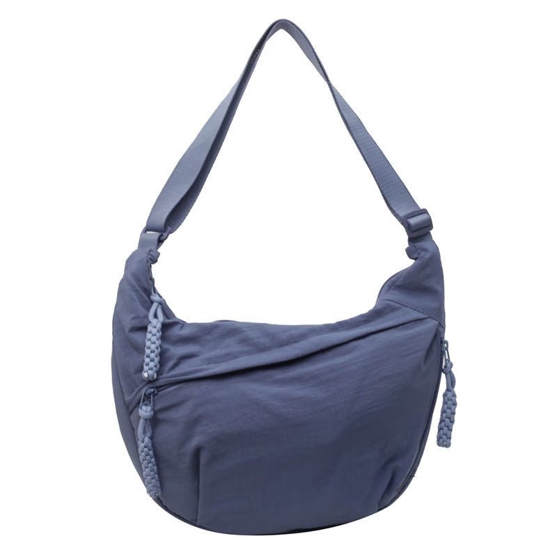 Ultra-Light Everyday Crossbody Bag with Zipper Pockets
