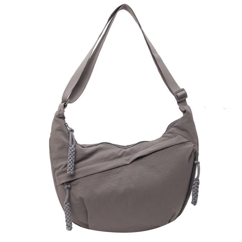 Ultra-Light Everyday Crossbody Bag with Zipper Pockets