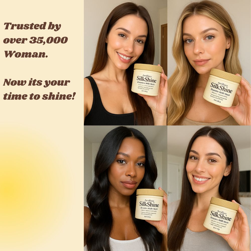 SilkShine keratinová maska na vlasy | Péče pro hladké a lesklé vlasy