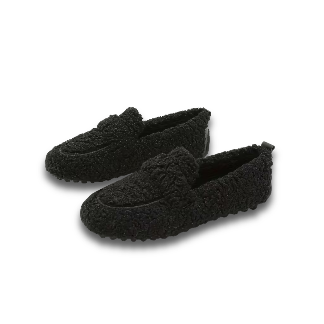 Cozy Moccasin-Style Slippers with Soft Lining