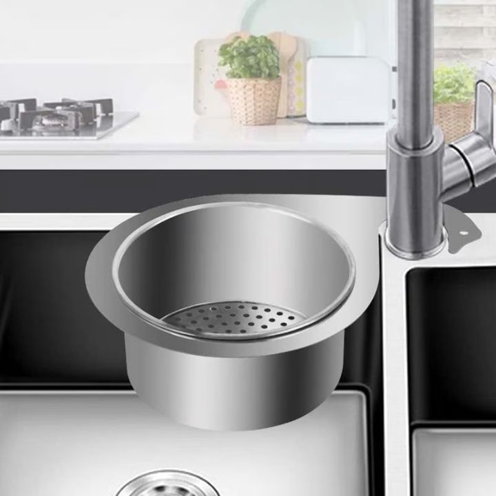 Stainless Steel Sink Strainer Basket for Kitchen Drain Filtration