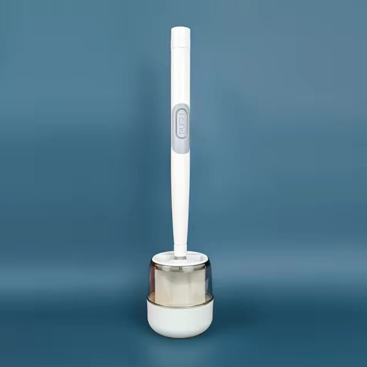 FlushMaster Pro — Silicone Toilet Brush with Wall Mounted Holder