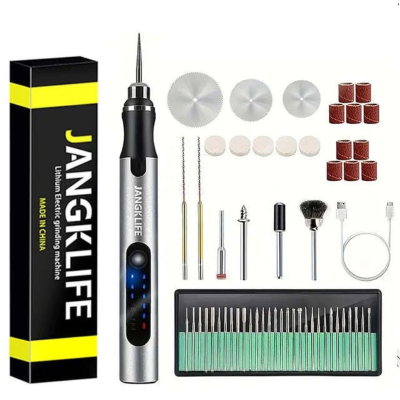 RotarPro – Kabelloses Rotationswerkzeug-Set mit mehreren Aufsätzen