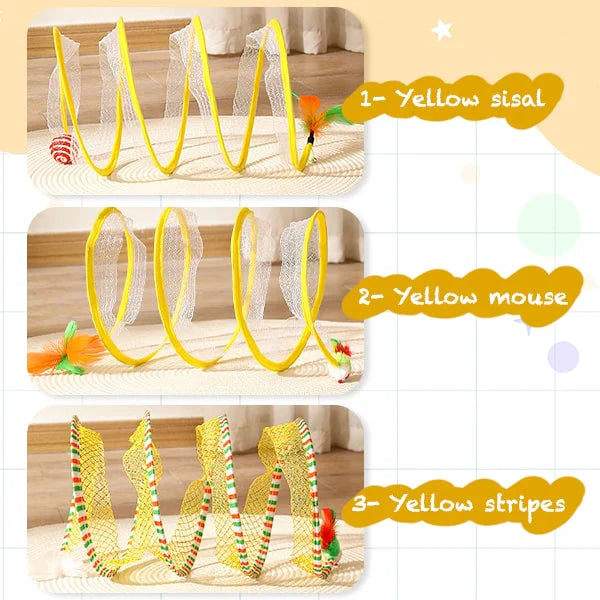 PlayTime – interaktivt spoltunnel-leksak för kattjakt