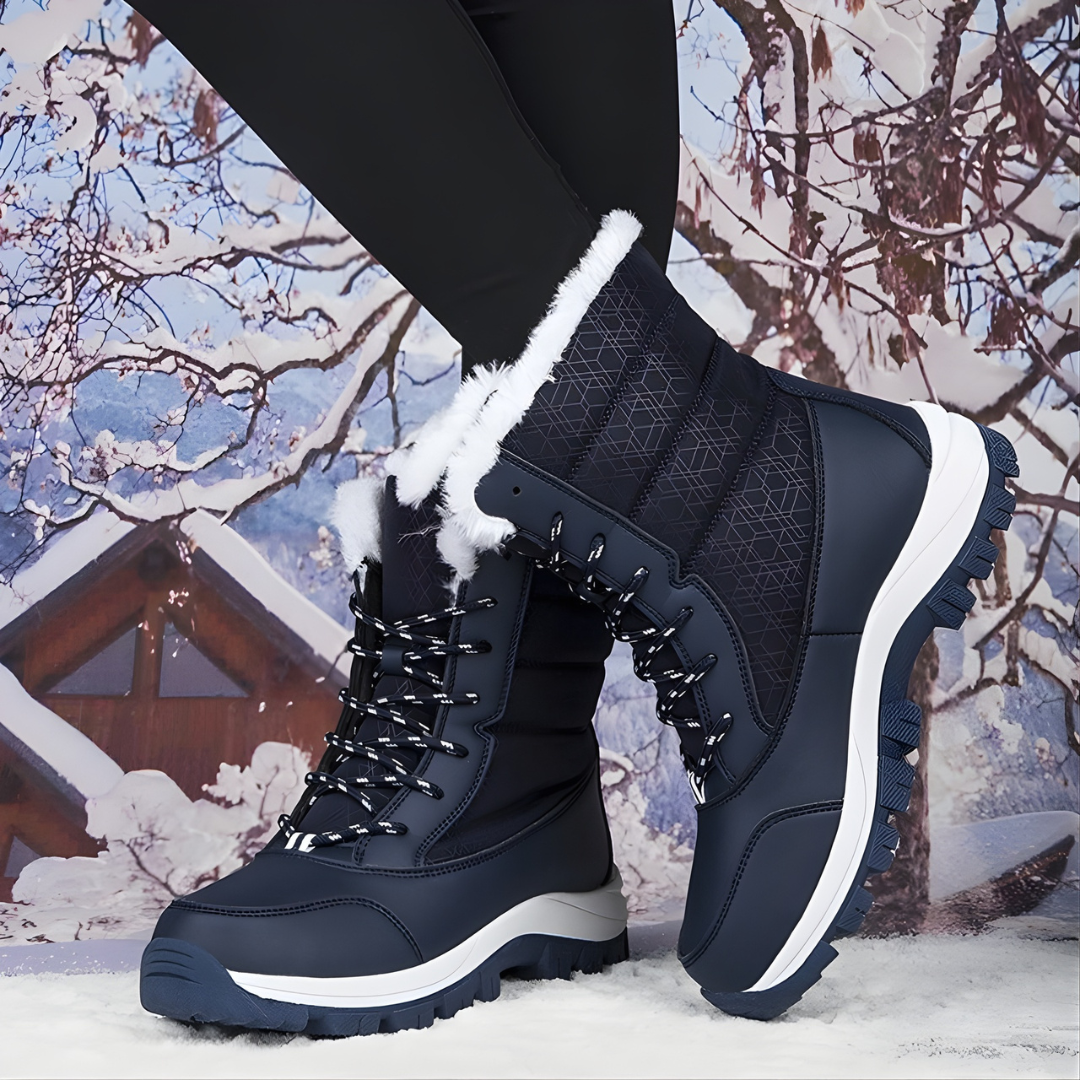 Insulated Winter Boots with Water-Resistant Design