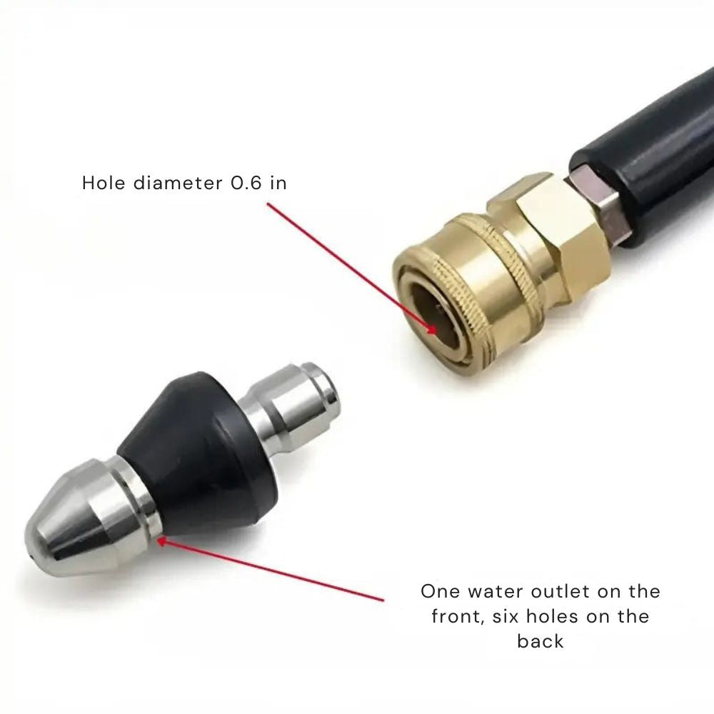 DredgeBlast – Ugello ad alta pressione per la pulizia degli scarichi