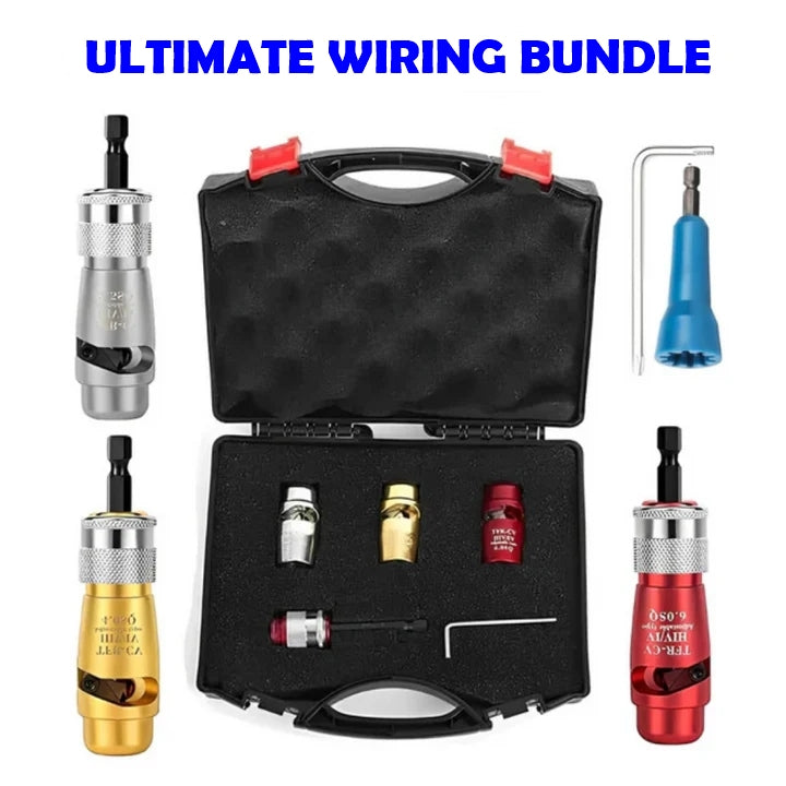 PowerGrip Abisolierzange & Drehverschluss-Verbinderwerkzeug