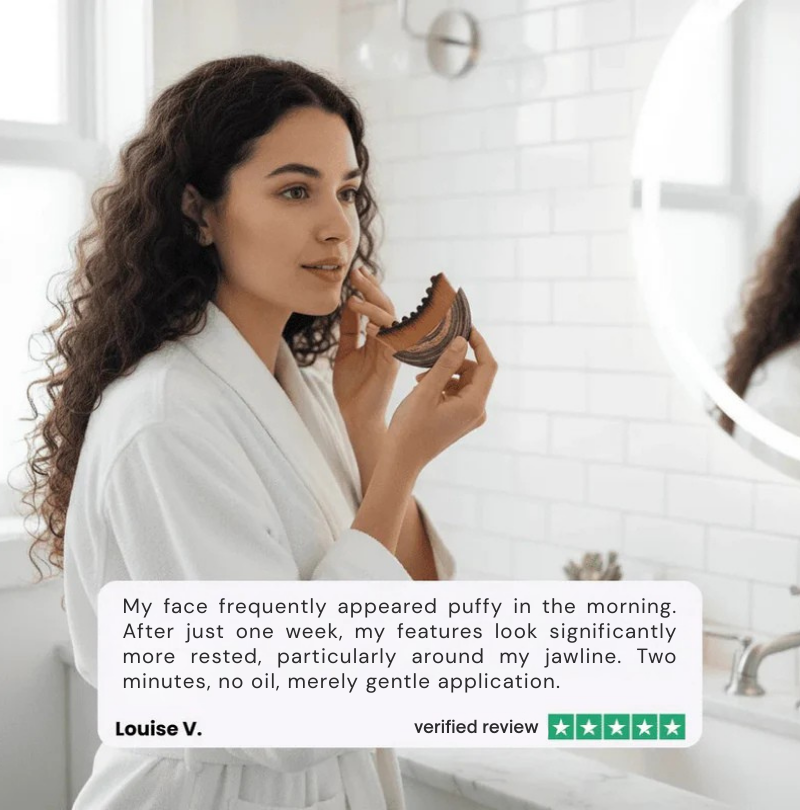 RadiantLuxe — Gesichts-Massagebürste für Hautpflege und Schönheitsroutinen