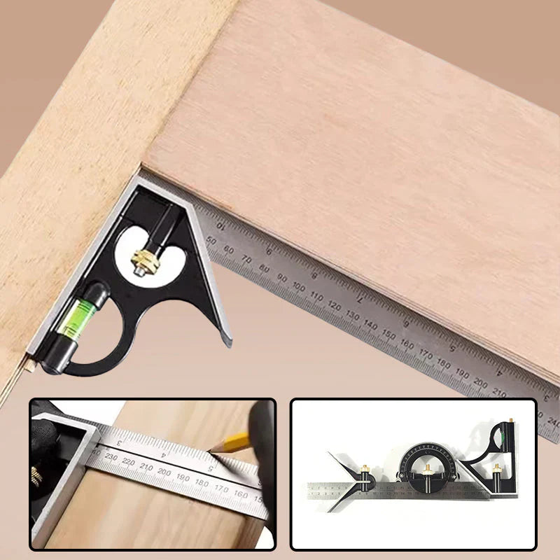 MultiAngle – Adjustable Angle Ruler Set for DIY & Carpentry