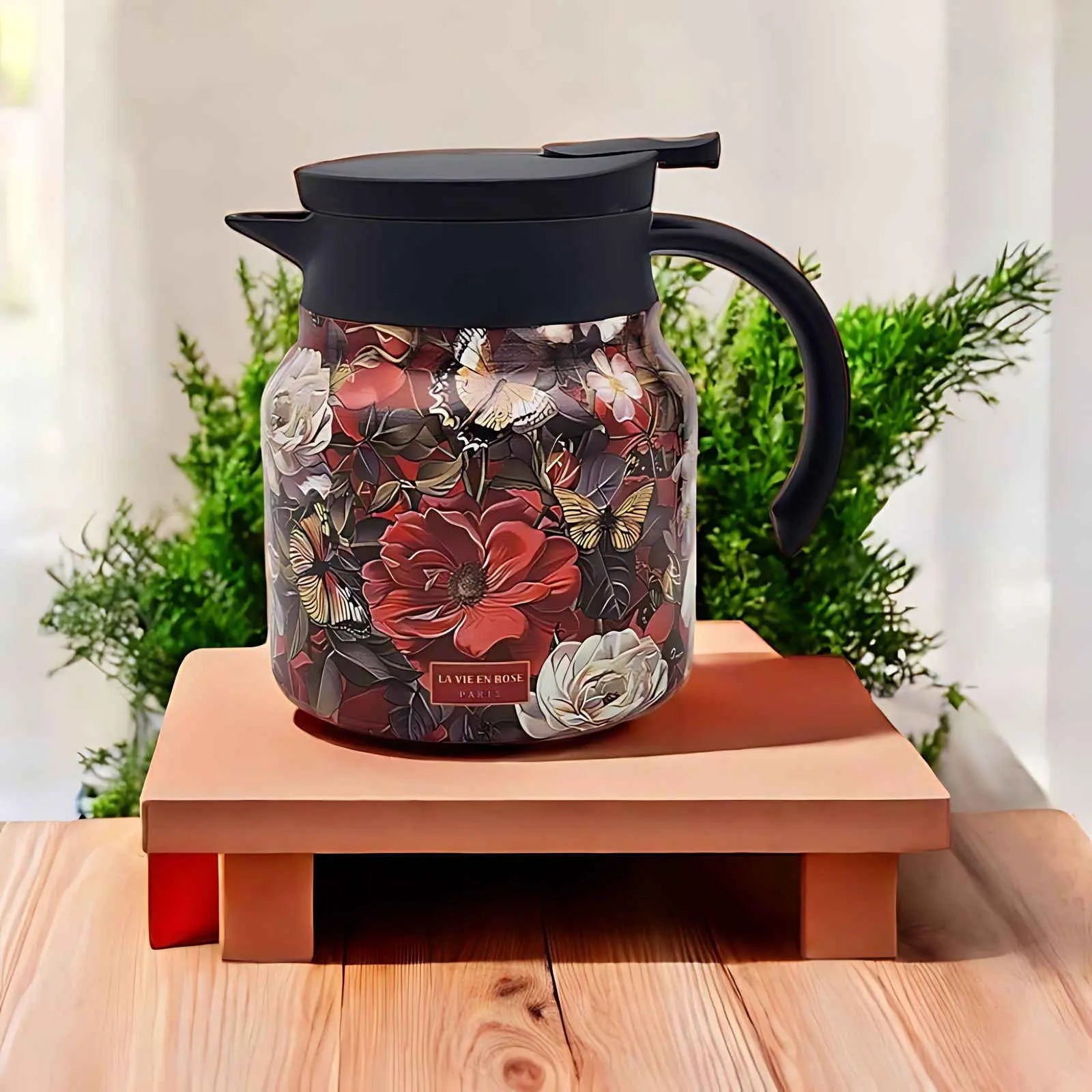 Florica - Vintage Floral Insulated Tea Pot